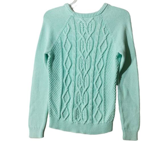 unbranded Sweaters - Mint green cable knit sweater